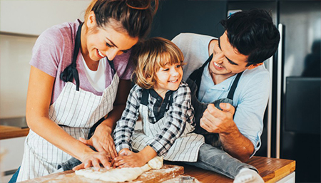 cocina con chicos