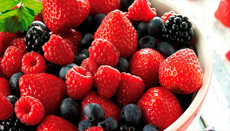 frutos rojos