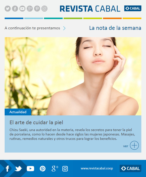 news el arte de cuidar la piel