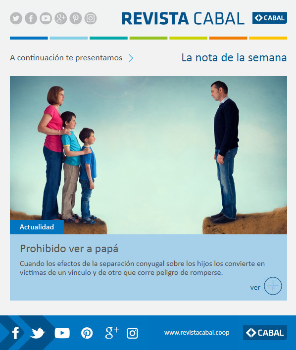 news Prohibido ver a papá