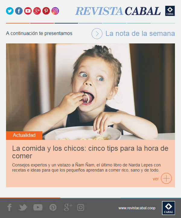 Comida y chicos