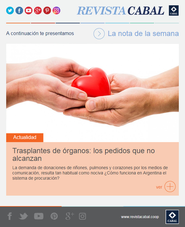 enews trasplantes de órganos