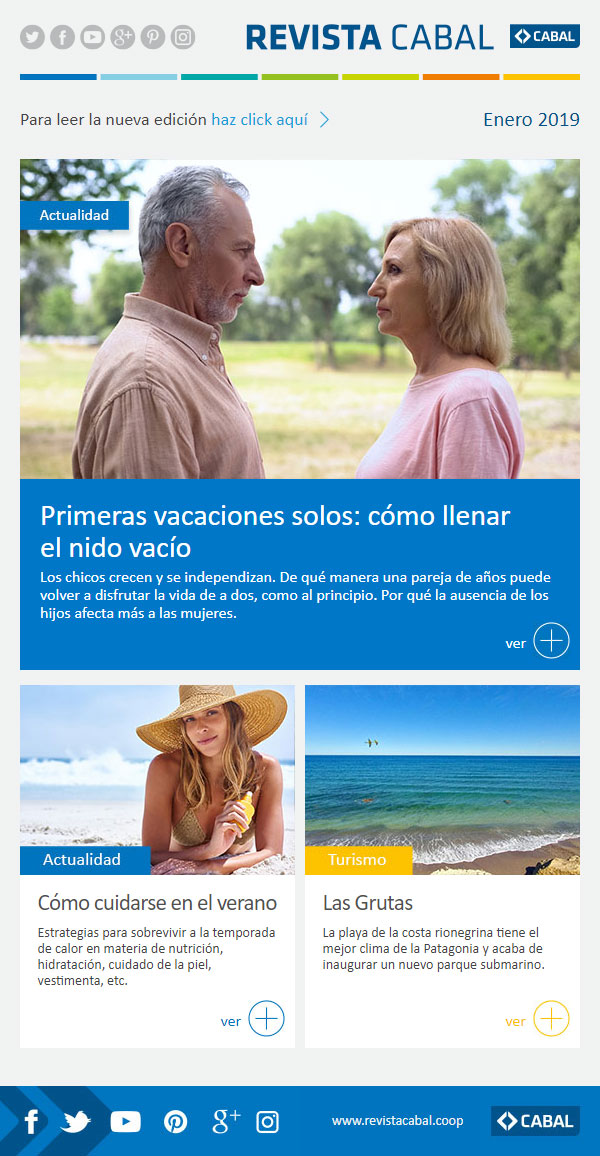 Edición enero Revista Cabal