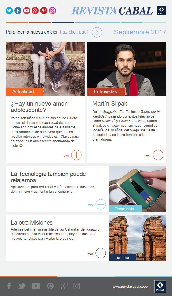 edición septiembre 2017